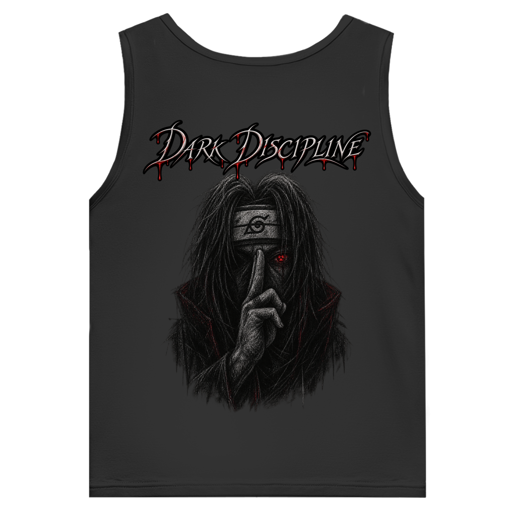 DARK DISCIPLINE HERREN TANK TOP (BACKPRINT)