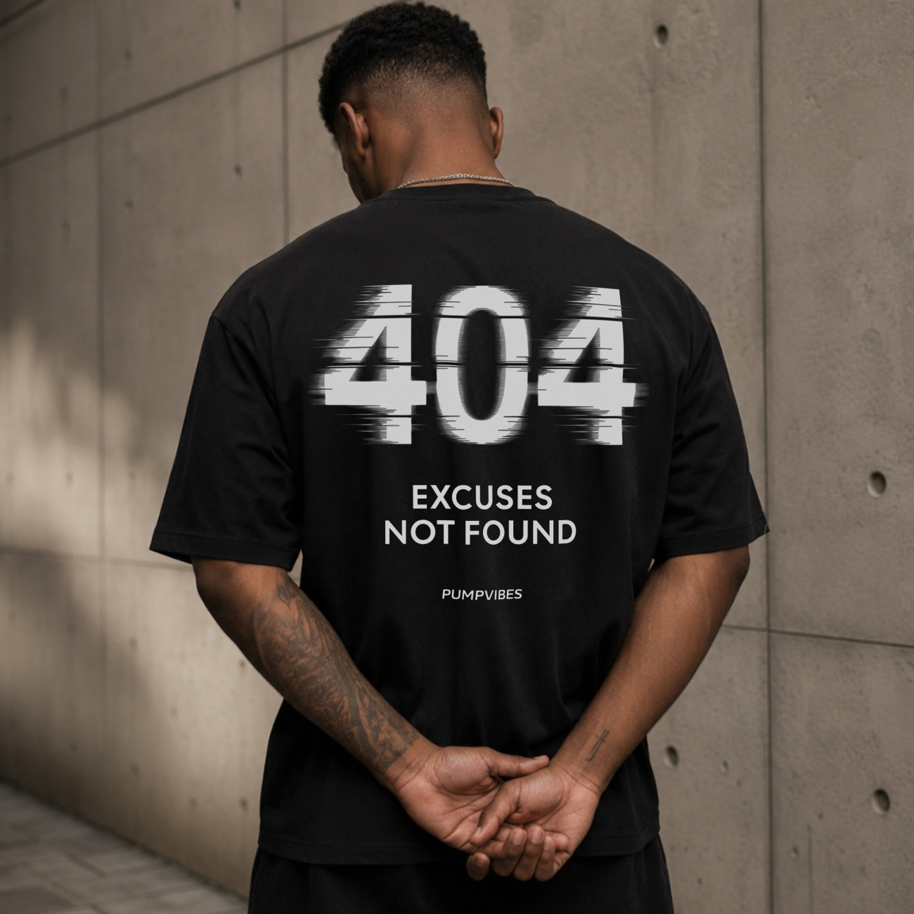 404 Excuses Not Found Oversize Shirt
