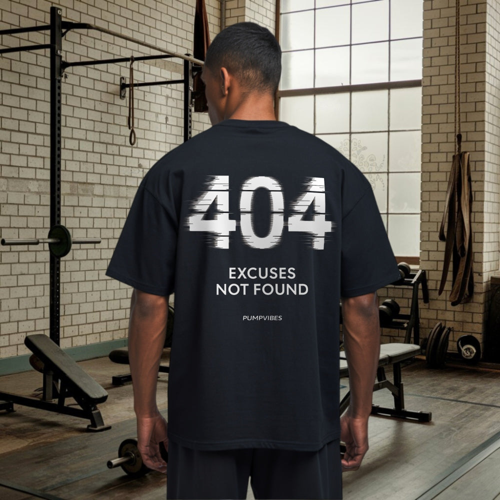 404 Excuses Not Found Oversize Shirt