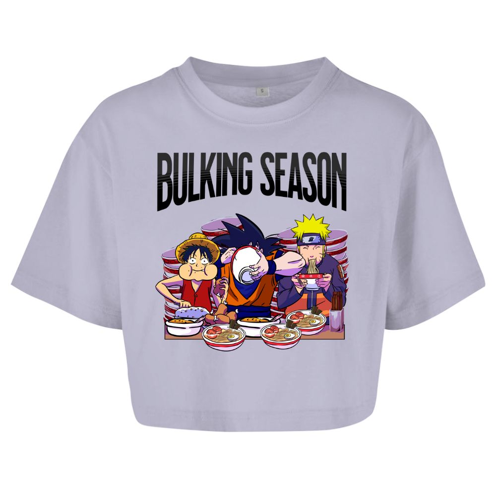 Bulking Season Oversize Crop Top