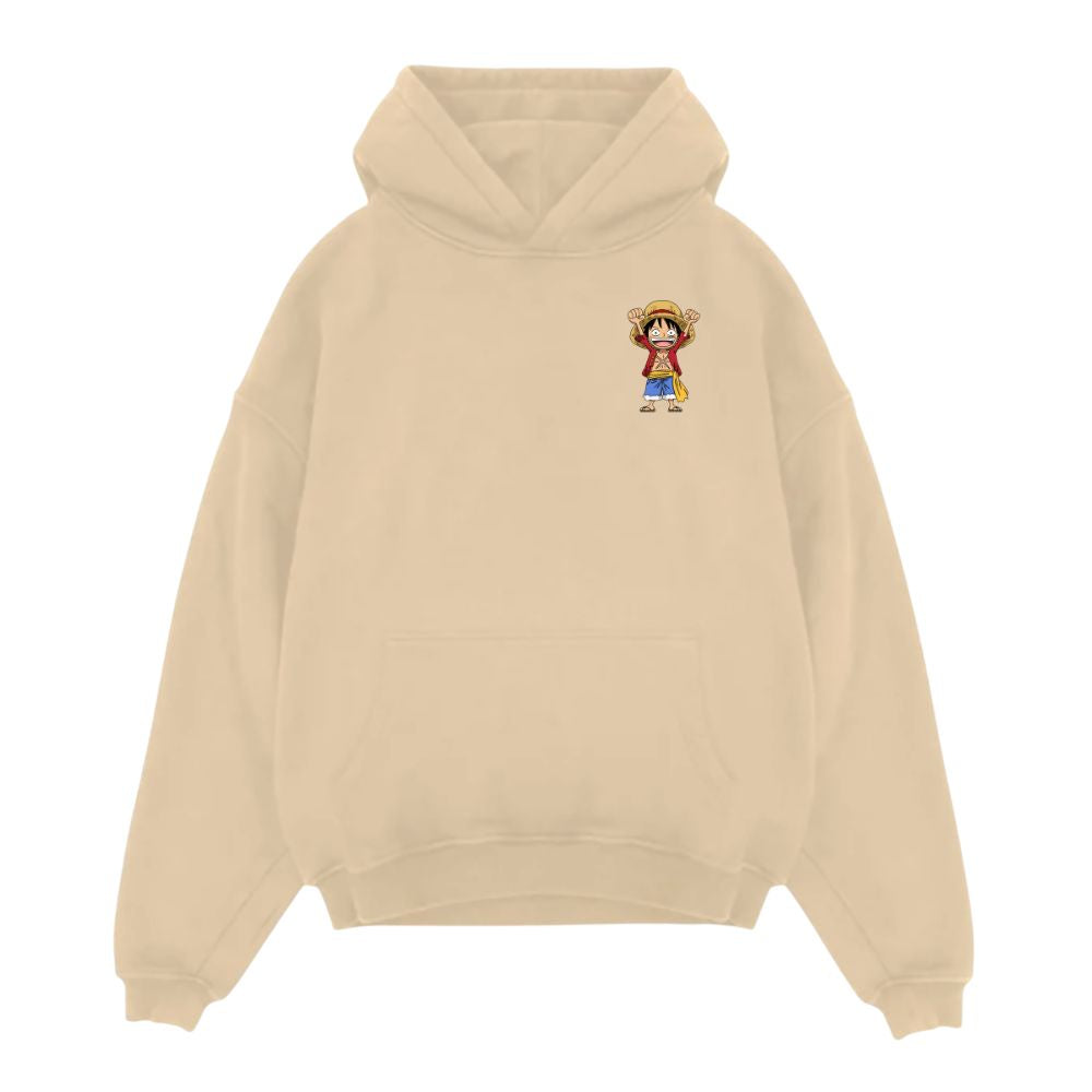 Happy Ruffy Oversize Hoodie