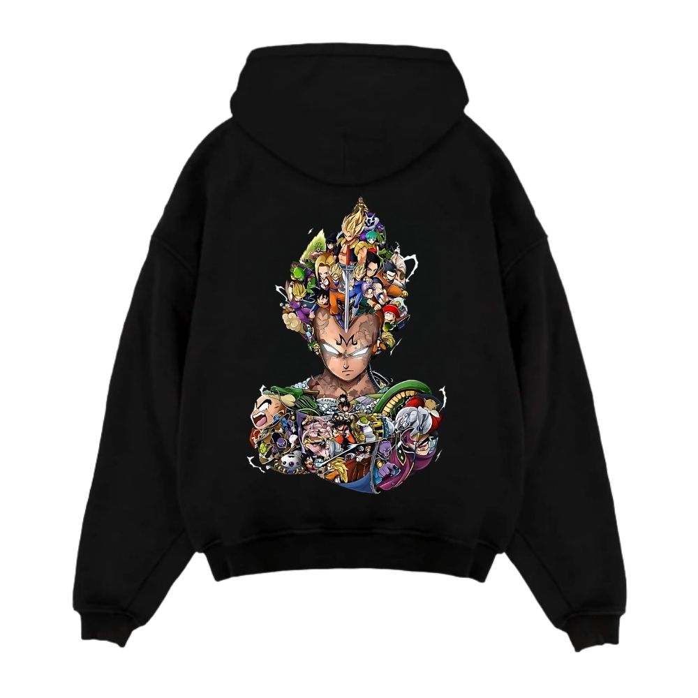 Majin Vegeta Oversize Hoodie