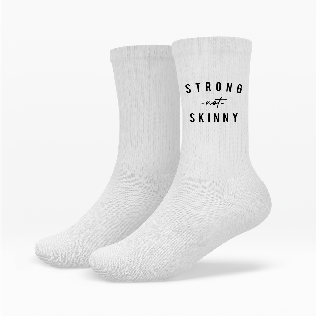 Strong Not Skinny Socken