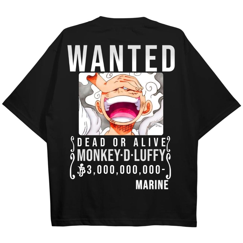 Wanted Luffy Oversize Shirt