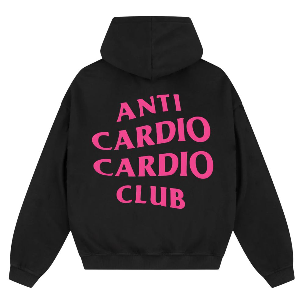 Anti Cardio Club Oversize Zipper Hoodie