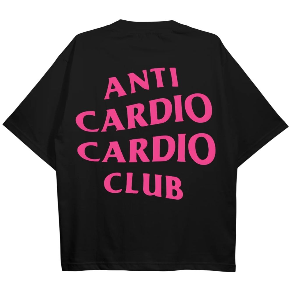 Anti Cardio Club Oversize Shirt