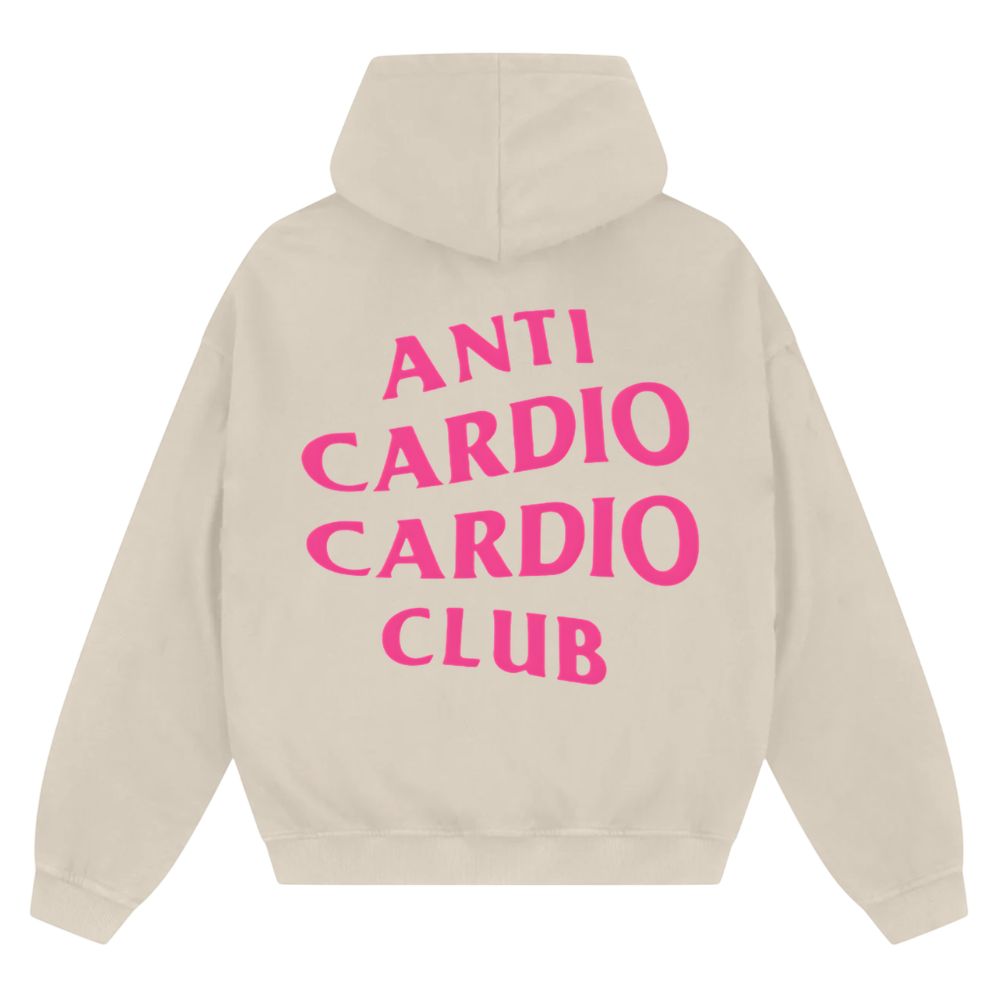 Anti Cardio Club Oversize Zipper Hoodie