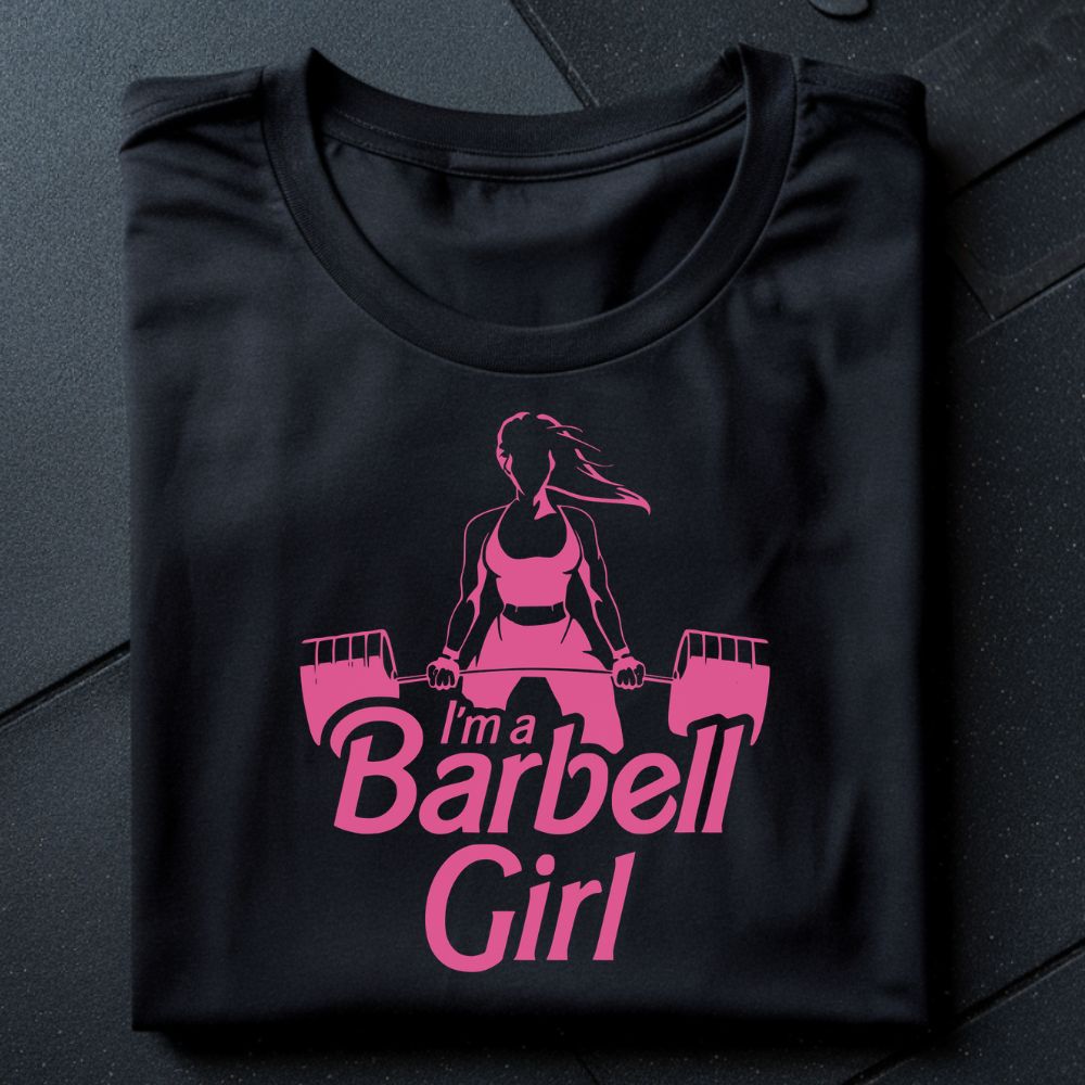 Barbell Girl Oversize Shirt