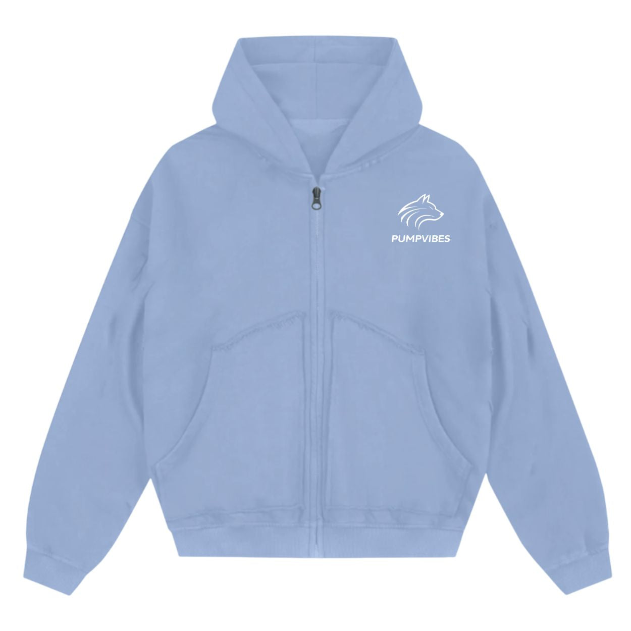 Basic Oversize Zipper Hoodie