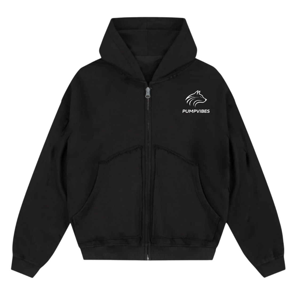 Basic Oversize Zipper Hoodie