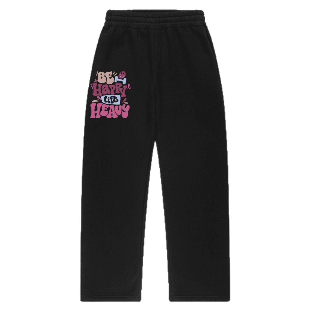 Be Happy Lift Heavy Oversize Jogginghose