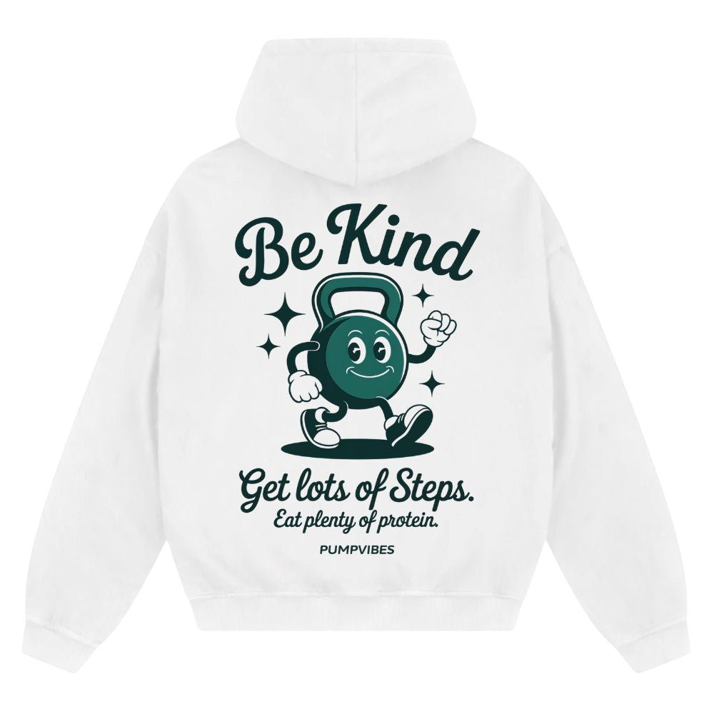 Be Kind Oversize Zipper Hoodie