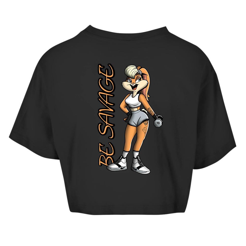 Be Savage Oversize Crop Top