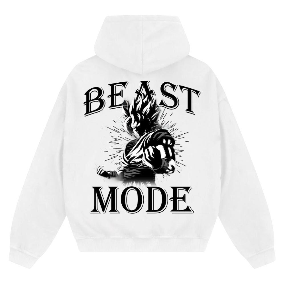 Beast Mode Oversize Zipper Hoodie