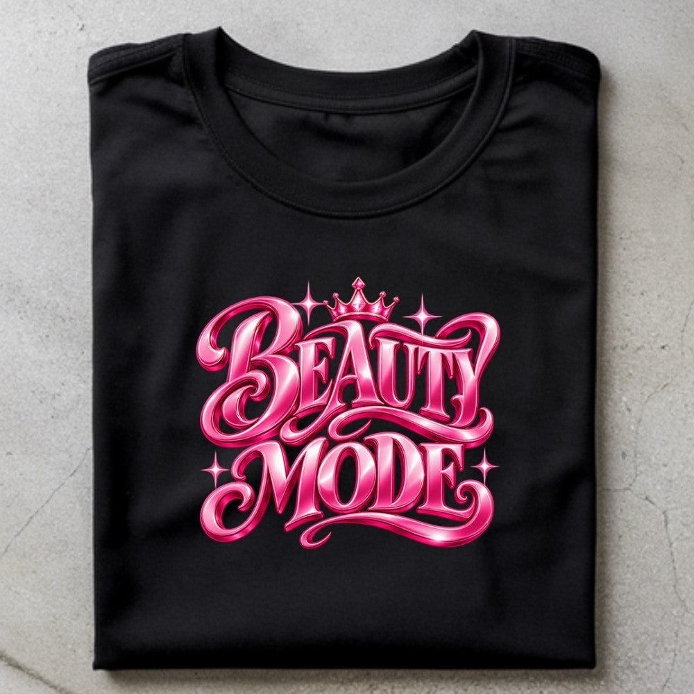 BEAUTY MODE Premium Shirt Schwarz