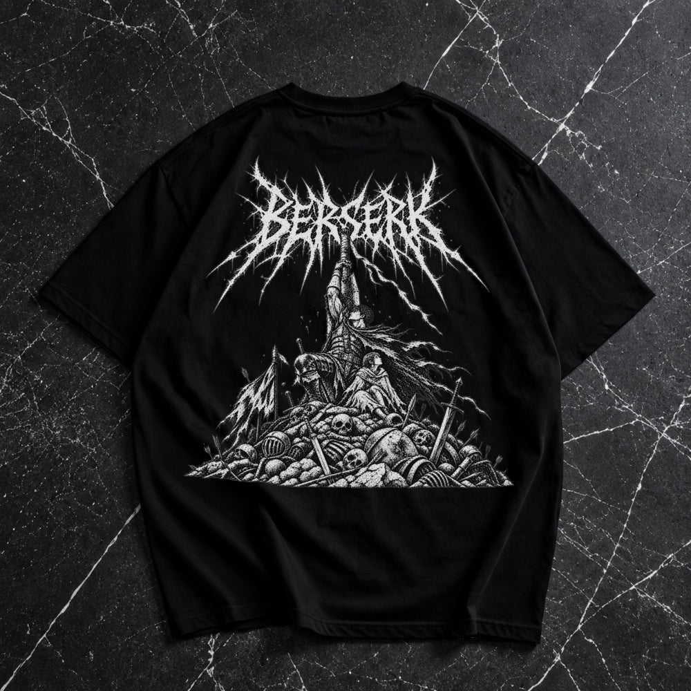 Last Stand Berserk Oversize Shirt Black