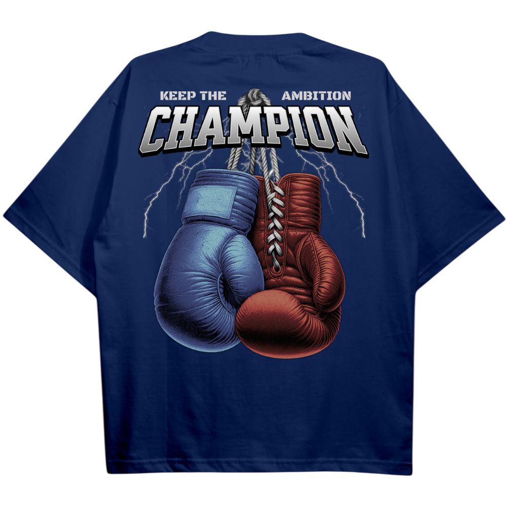 CHAMPION  OVERSIZE SHIRT (BACKPRINT)