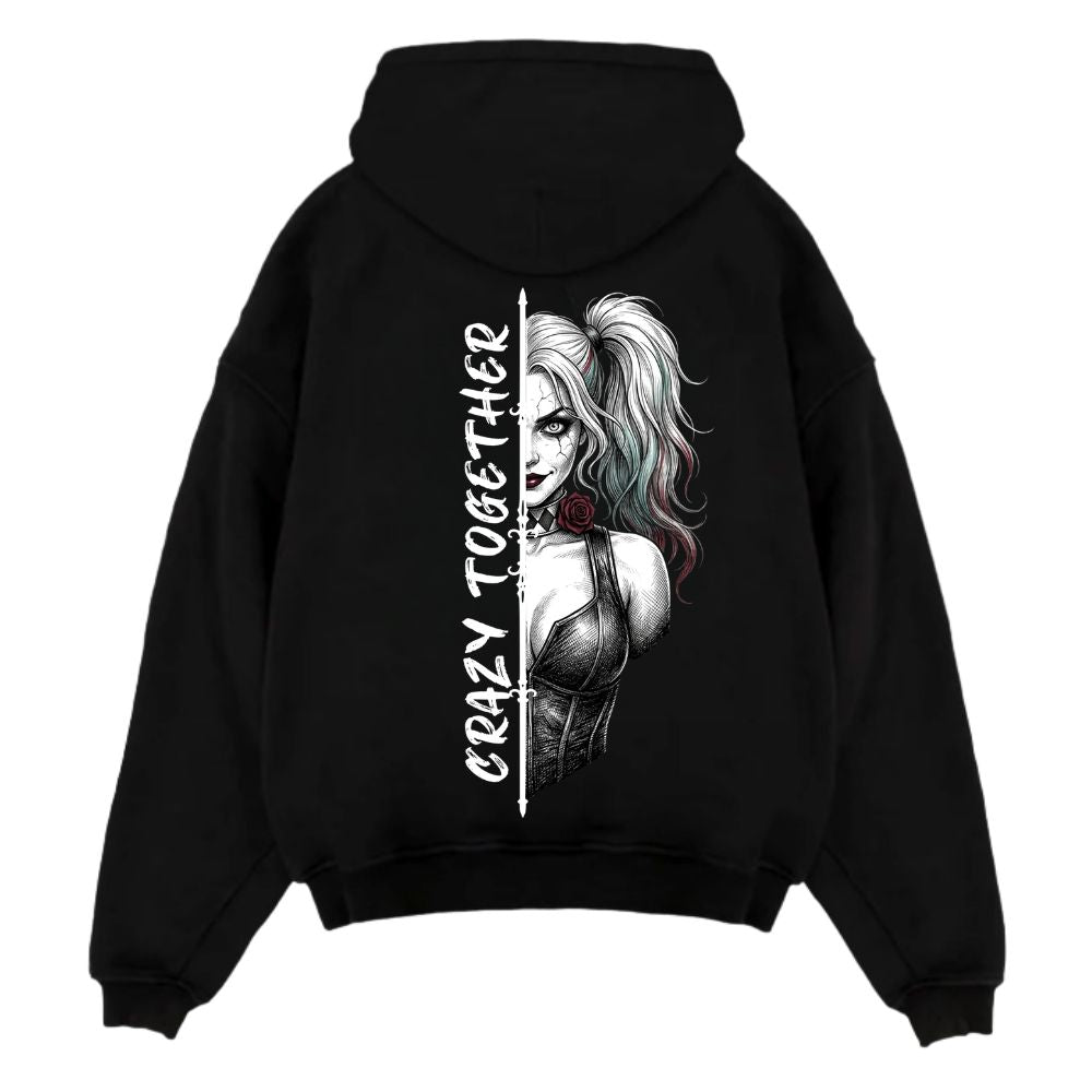 Crazy Together Harley Quinn Oversize Hoodie