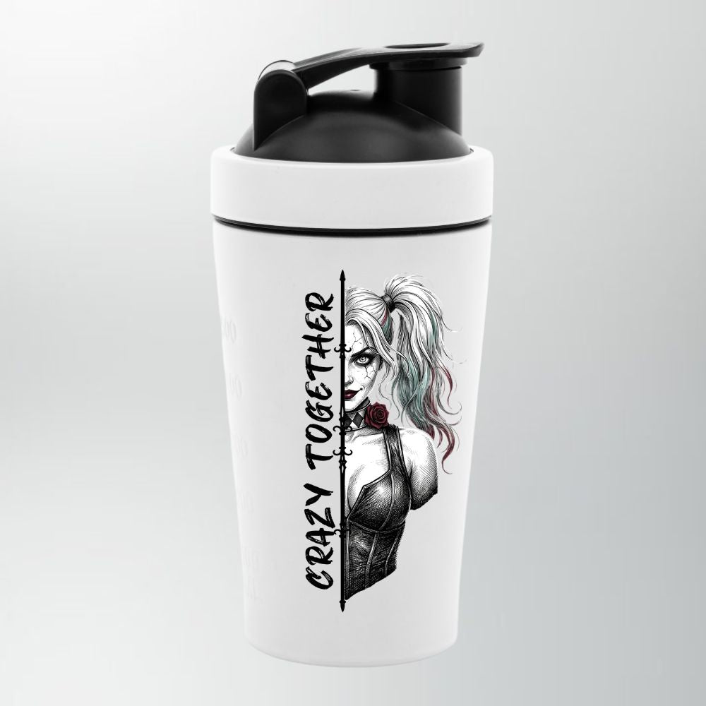 Crazy Together Harley Quinn Edelstahl Shaker