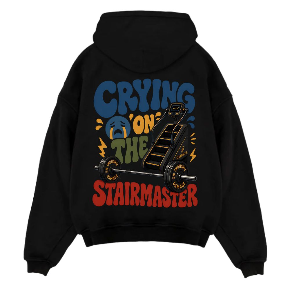 Crying On The Stairmaster Oversize Hoodie