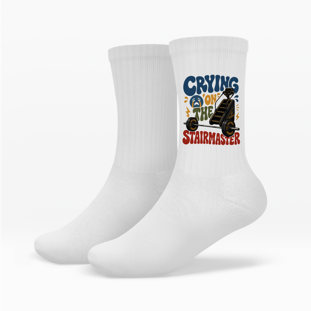 Crying On The Stairmaster Socken