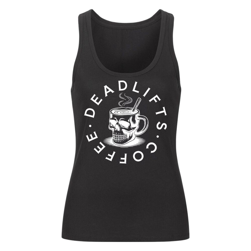 Deadlifts And Coffee Damen Tank Top