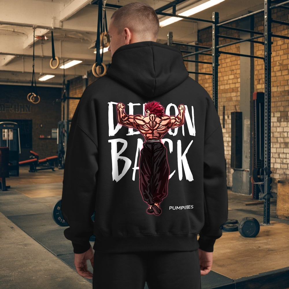 Demon Back Oversize Hoodie