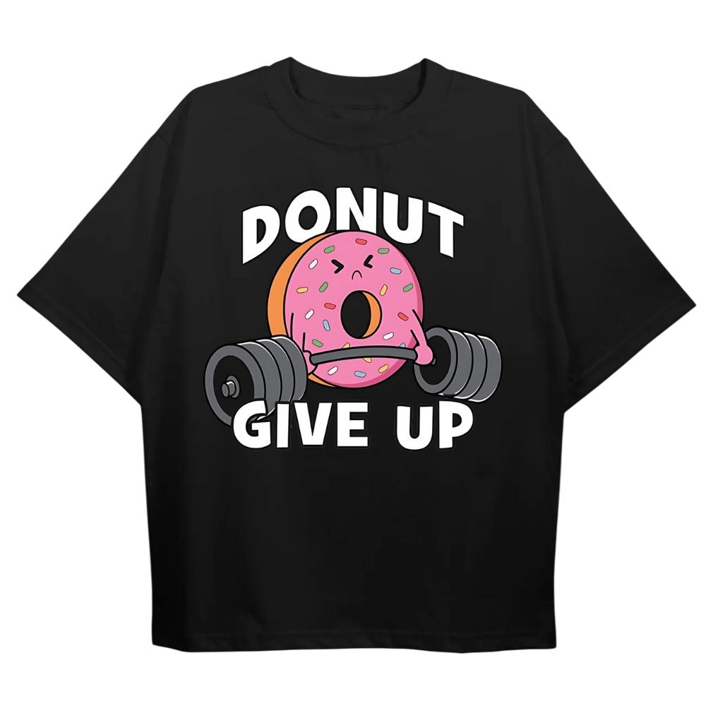 Donut Give Up Oversize Shirt