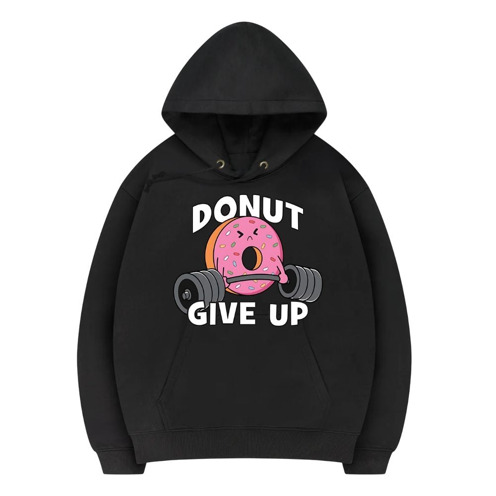 Donut Give Up Hoodie