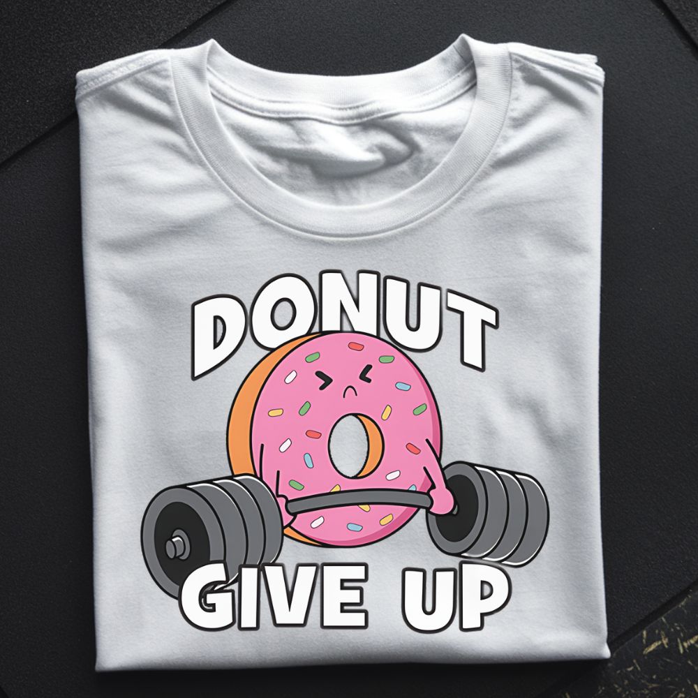 Donut Give Up Oversize Shirt