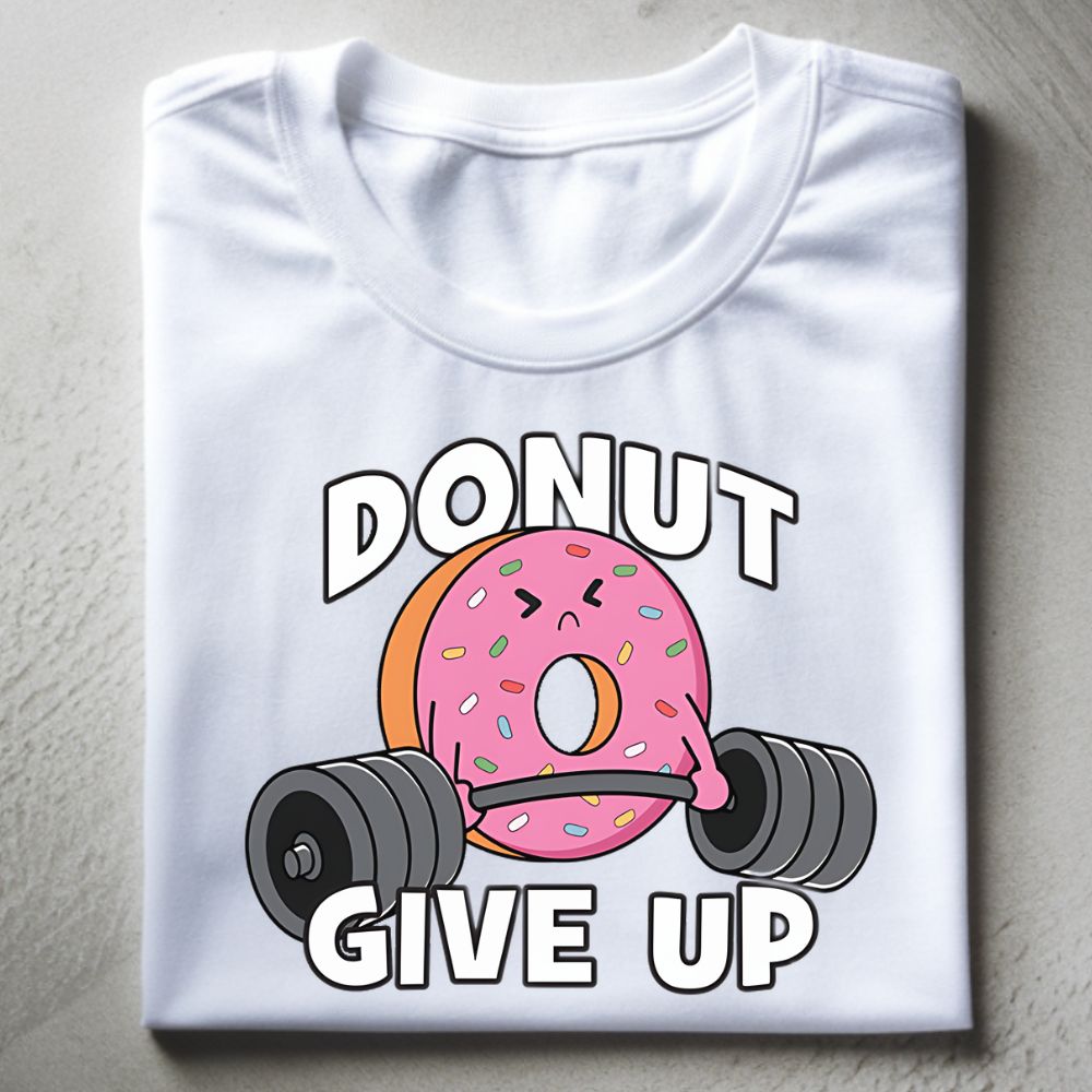 Donut Give Up Shirt