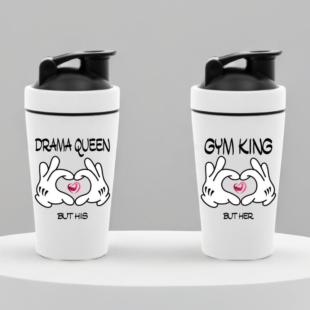 Drama And Gym Couple Shaker