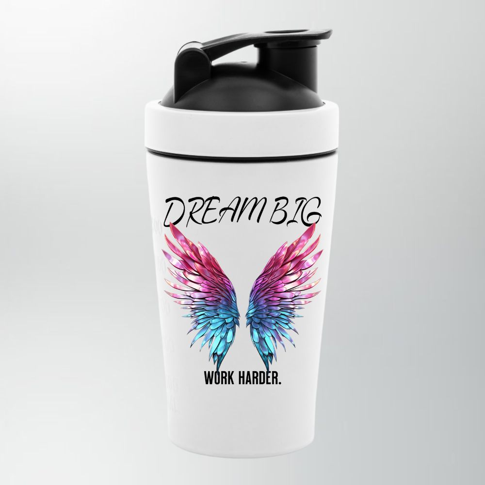 Dream Big Edelstahl Shaker