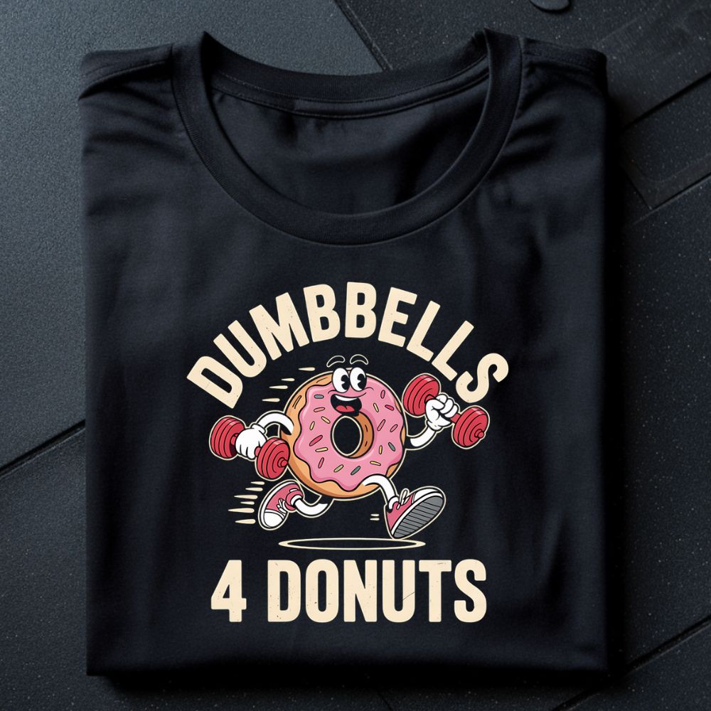 Dumbbells 4 Donuts Oversize Shirt