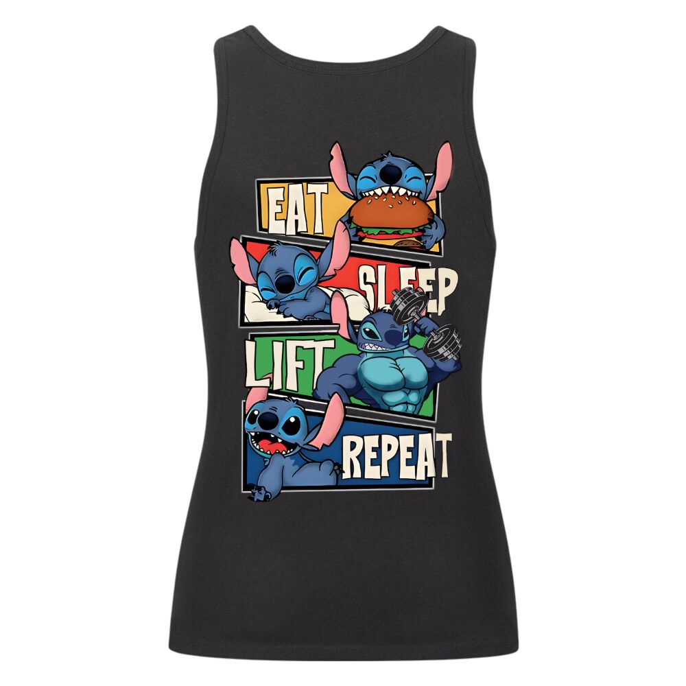 Eat Sleep Lift Repeat Damen Tank Top