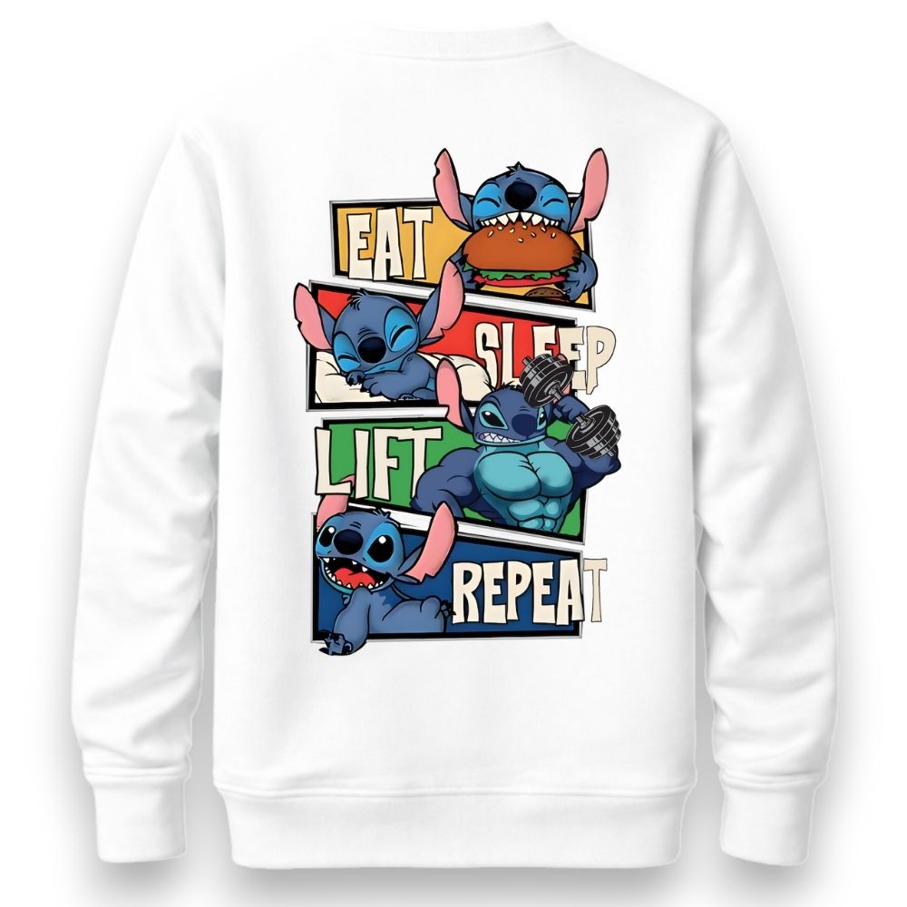 Eat Sleep Lift Repeat Sweatshirt