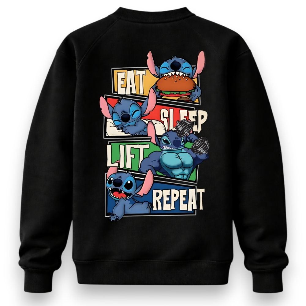 Eat Sleep Lift Repeat Sweatshirt