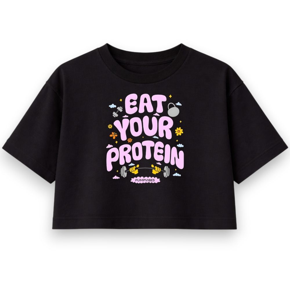 Eat Your Protein Oversize Crop