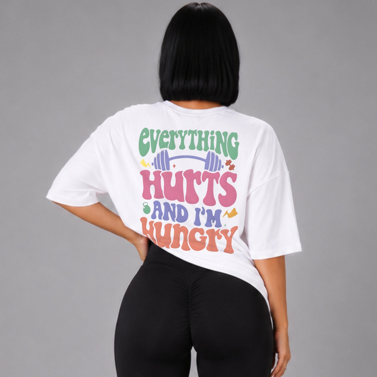 Everything Hurts Oversize Shirt