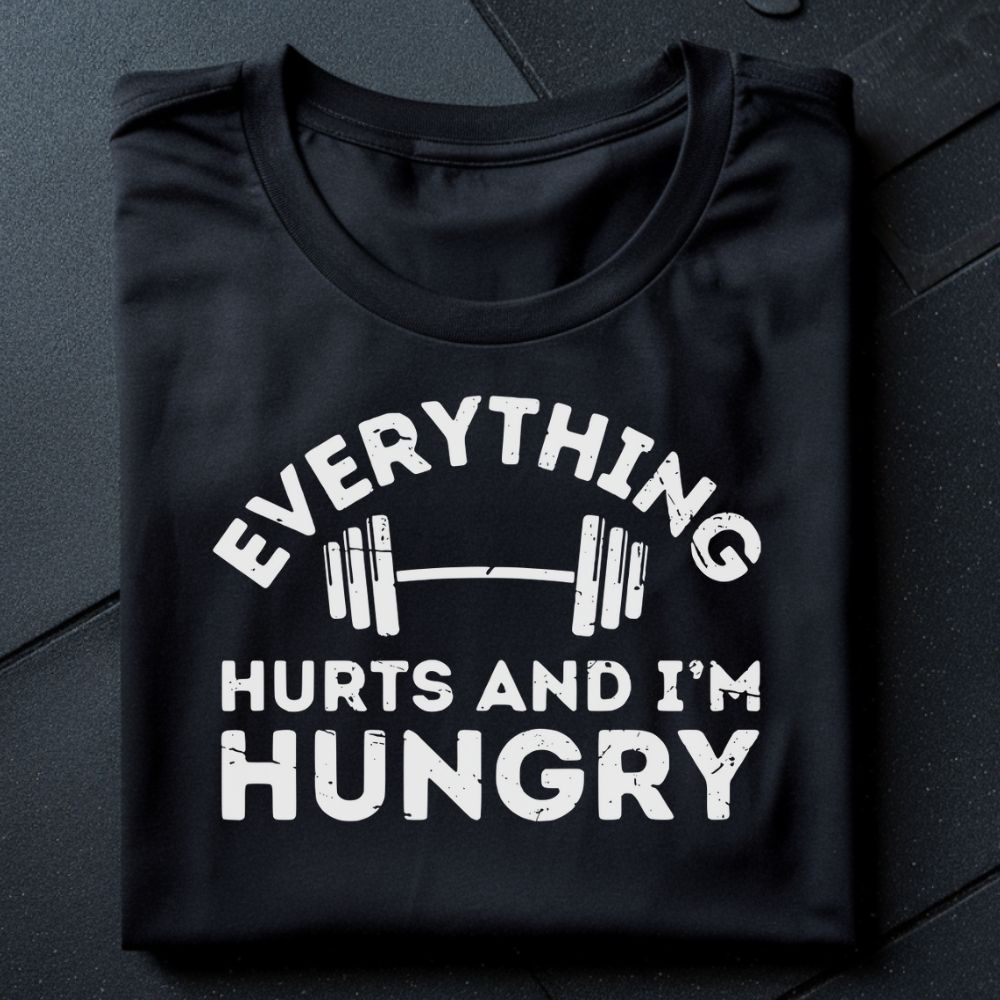Everything Hurts Oversize Shirt
