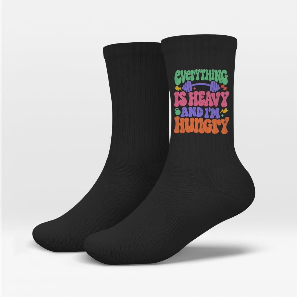Everything Is Heavy And I'm Hungry Socken