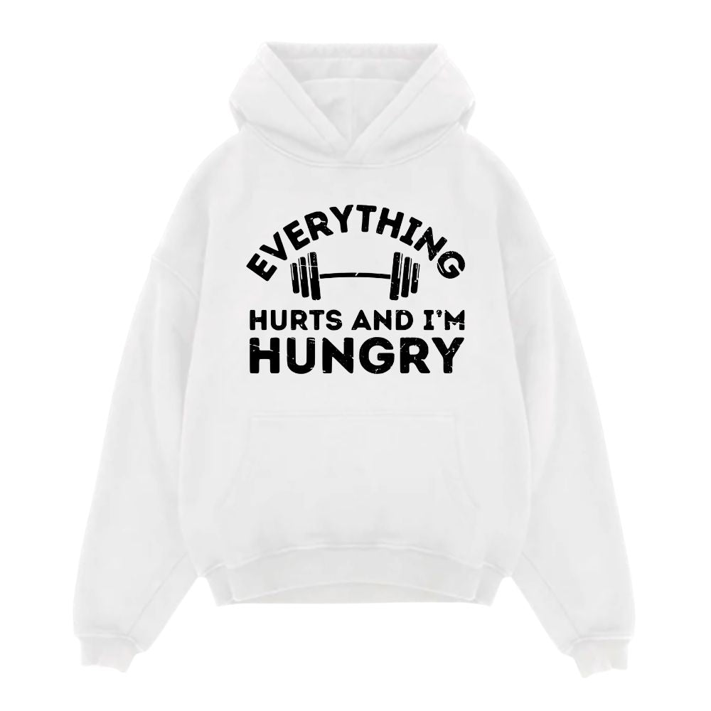 Everything Hurts Oversize Hoodie