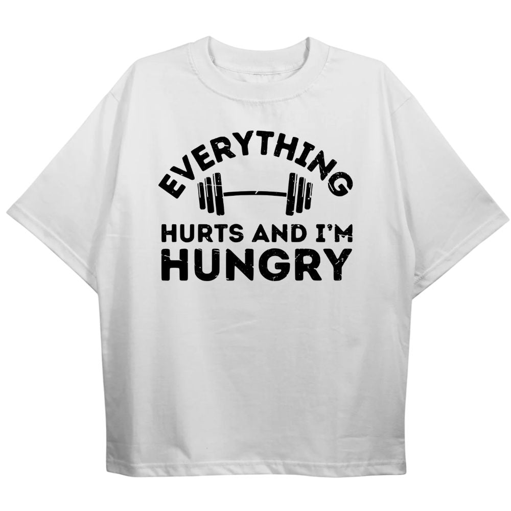 Everything Hurts Oversize Shirt