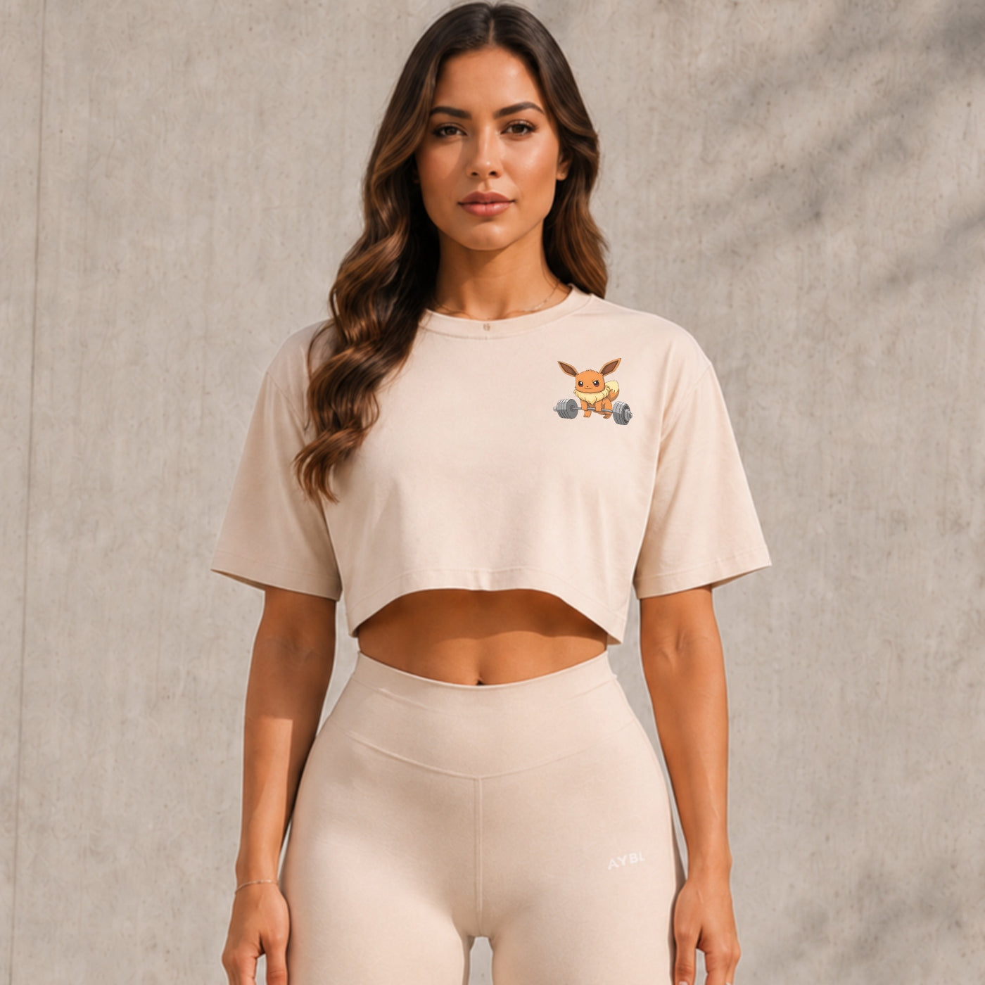 Evoli Oversize Crop Top