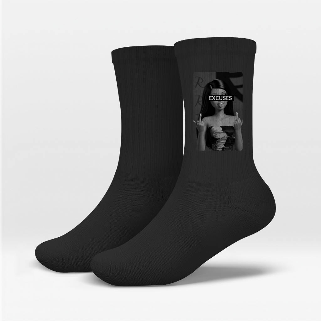 Excuses Raquelle Socken