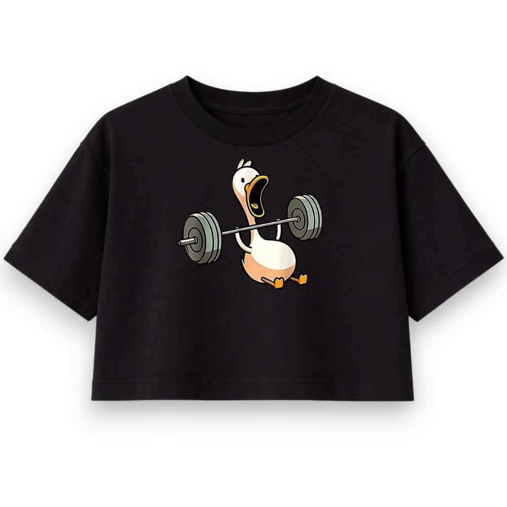Fitness Duck Oversize Crop Top