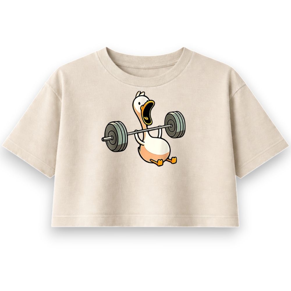 Fitness Duck Oversize Crop Top