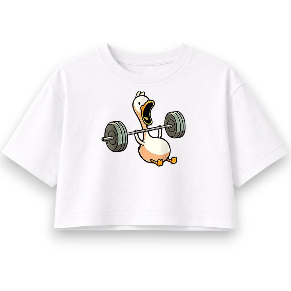 Fitness Duck Oversize Crop Top