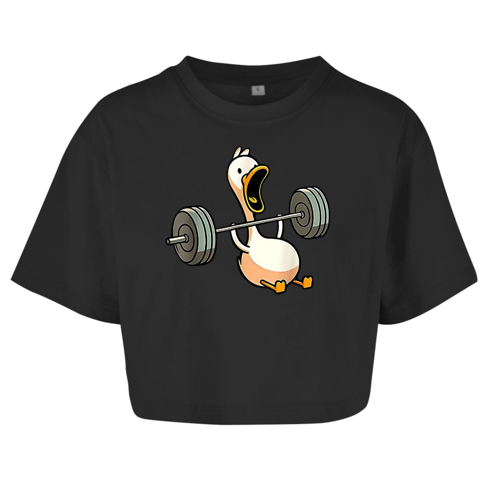 Fitness Duck Oversize Crop Top