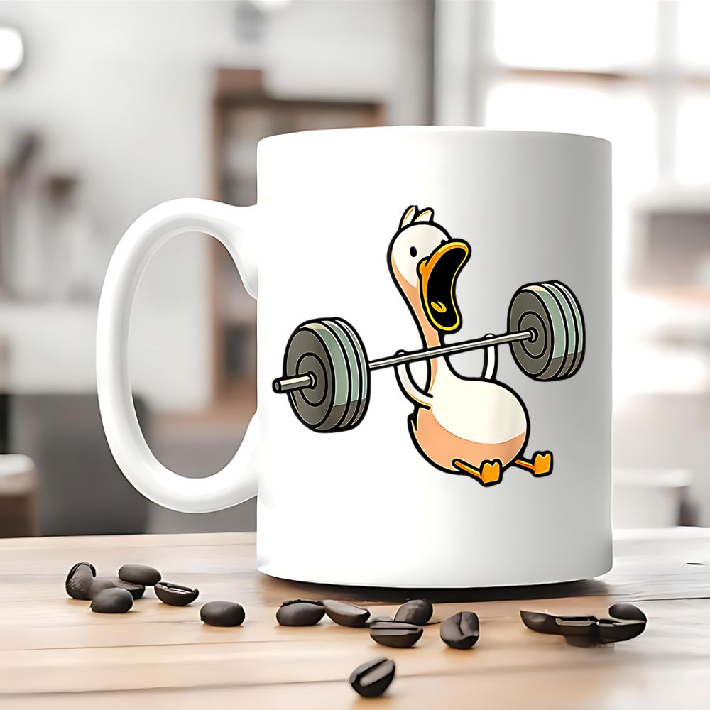 Fitness Duck Tasse
